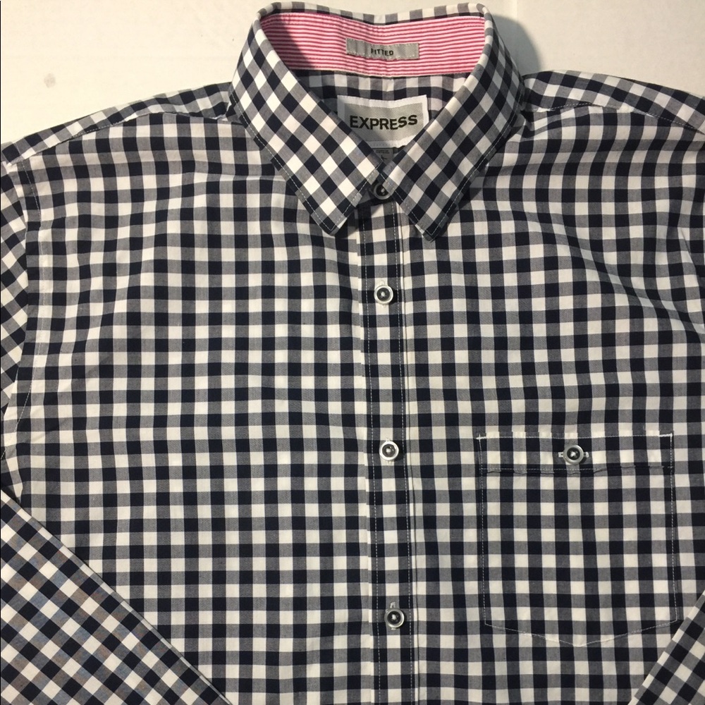Express Button Down Long Shirt